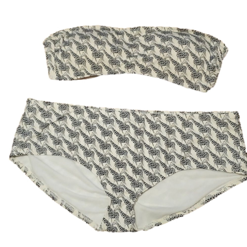 Loft Giraffe Bikini Size L/XL NWT